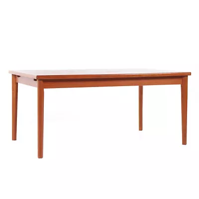 Ansager Mobler Style Mid Century Teak Hidden Leaf Dining Table • $3347