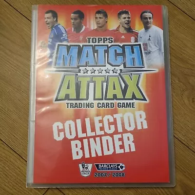 Match Attax 07/08 - ALMOST COMPLETE BINDER - ALL BASE 54 MOTM 2 LE • £50