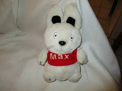 VINTAGE Plush Max 1996 Toys Rosemary Wells 8” Stuffed TOY From MAX And RUBY • $22.49