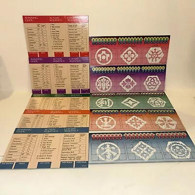 SHOGUN 1986 Samurai Swords Replacement Parts MB Board Game Army Reference Cards • $14.99