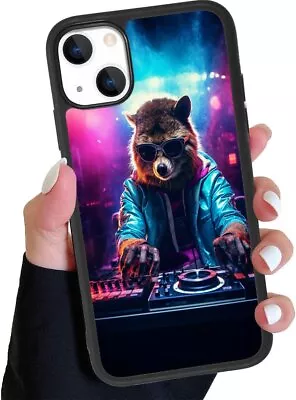 DJ Turn Tables Animal Hard Phone Case For Apple IPhone 11 12 13 14 15 Pro Max • $9.99