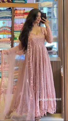 £43.20 • Buy Ready Made Indian Women Anarkali Ethnic Kurti Designer Gown Salwar Kameez Suits