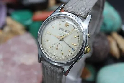 Vintage HEUER Bumper Automatic Triple Date Calendar Stainless Steel Men's Watch  • $1199.99