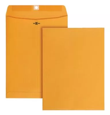 Quality Park 9 X 12 Clasp Envelopes With Deeply Gummed Flaps Great For Filin... • $28.87