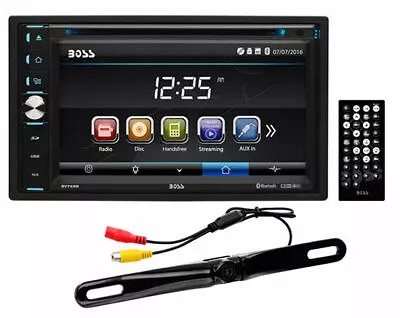 Boss Elite BV765BLC Double DIN Bluetooth 6.5  TFT In-Dash Receiver W/ Camera • $179.99