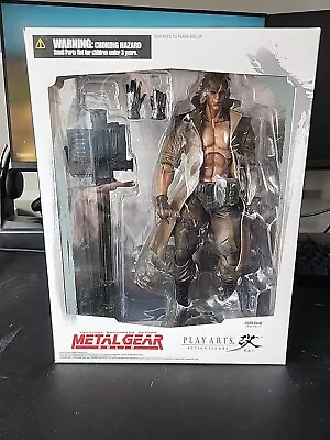 Genuine Square Enix Metal Gear Sold Liquid Snake Play Arts Kai Action Figure • $138