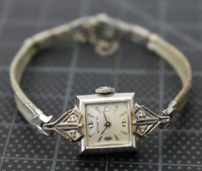 Vintage Wittnauer Gold Filled Lady Mechanic Wrist Watch #k8 • $22.95