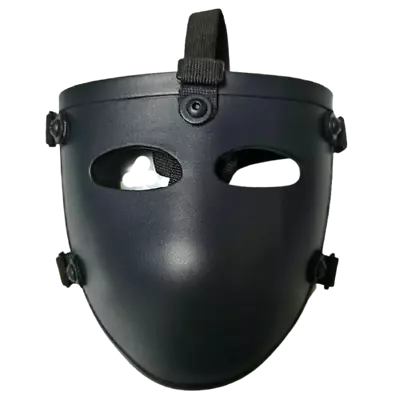 Aramid Fiber Tactical Ballistic IIIA Bullet Proof Face Guard Shield Mask Black • $254.67