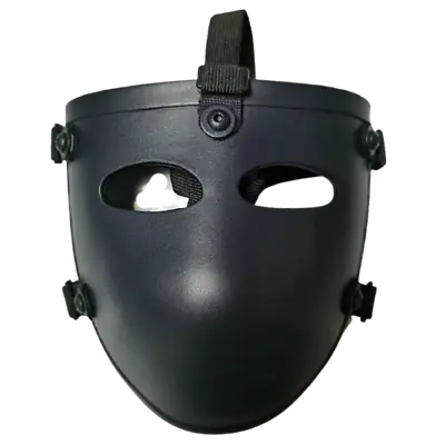 Tactical Aramid Fiber IIIA Ballistic Bullet Proof Face Guard Shield Mask Black • $254.67