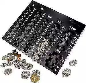  Coin Sorting Tray – Bank Teller Change Counter Coin Counting And Sorting Tray  • $30.39