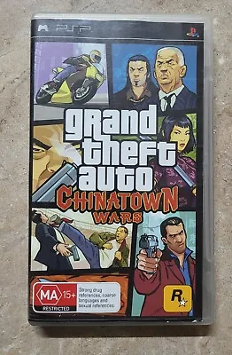 GRAND THEFT AUTO: Chinatown Wars Game PlayStation PSP Rockstar 2009 • $45.95