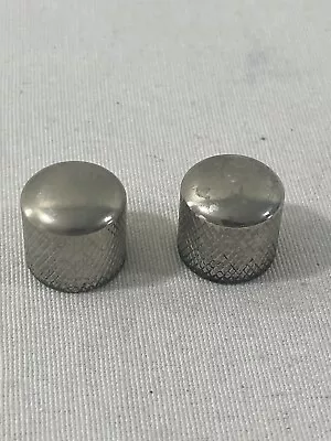 2008 Ibanez RG321MH Knurled Dome Knobs Cosmo Black Snap-On Type • $11.95