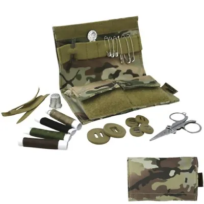 Army Cadet Sewing Kit Thread Needles Scissors Housewife Clothing Mtp Btp Pouch • £9.99