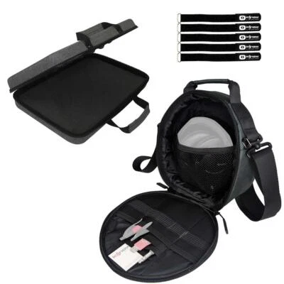 $65.01 • Buy DJ Pro Audio Studio Band Headphone Gear Bag W 17  X 11  X 3  EVA Controller Case