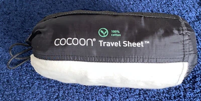 £14.50 • Buy Cocoon Travel Sheet / Sleeping Sac- Natural White  Cotton