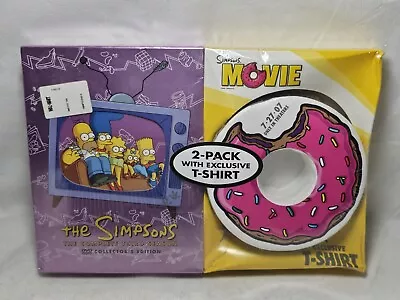 The Simpsons: Third Season (DVD 4-Disc Set) Collector’s Edition + T-Shirt New • $54.95