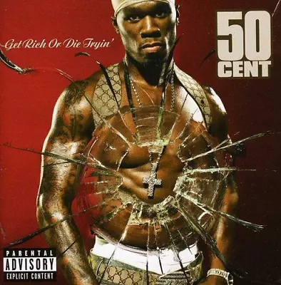 50 Cent - Get Rich Or Die Tryin' CD (2003) Audio Quality Guaranteed • £1.54