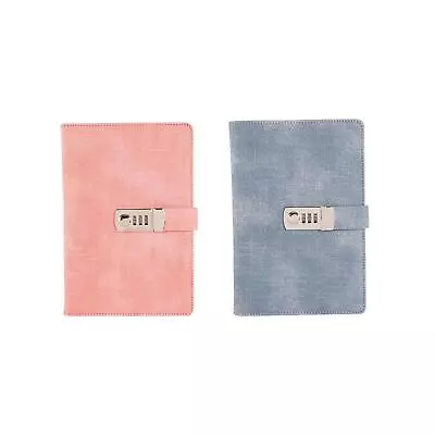 Diary With Lock Thick Password Lock Diary For Teenage Girls Adults Men Women • $32.40