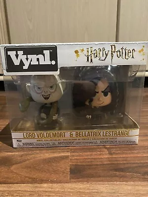 Harry Potter Lord Voldemort & Bellatrix Lestrange 2 Pack Funko Vynl Figures • $45