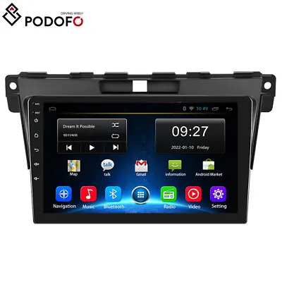 Android 13 Car GPS BT WIFI Navi Radio Stereo Player 9  For Mazda CX-7 2007-2014 • $99.99