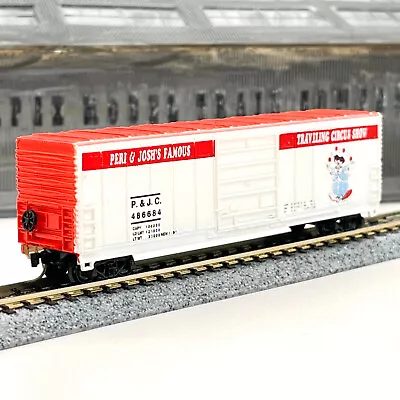 Bev-Bel 2190 Peri Josh's Famous Traveling Circus Show Boxcar P&JC 486684 N Scale • $16.99