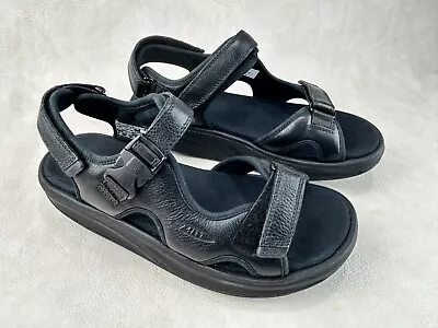 MBT Men's Sandal Kisumu Full Grain Leather Sandal Dynamic Index NEW • $45