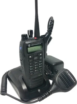 $329 • Buy Motorola XPR6550 MOTOTRBO VHF 136-174 MHz TDMA DMR Two Way Radio AAH55JDH9LA1AN