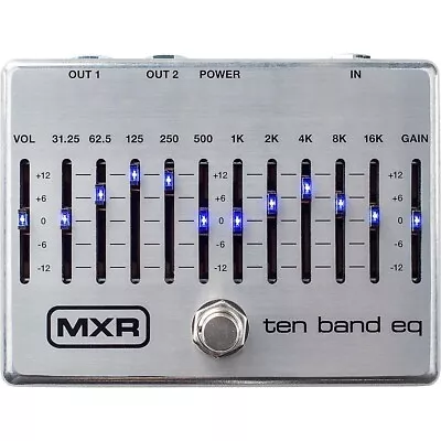 MXR Ten Band EQ Pedal • $149.99