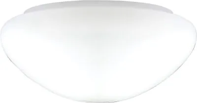 Westinghouse 8704640 Matte Mushroom Opal Shade White Ceiling Fan Glass • £30.74