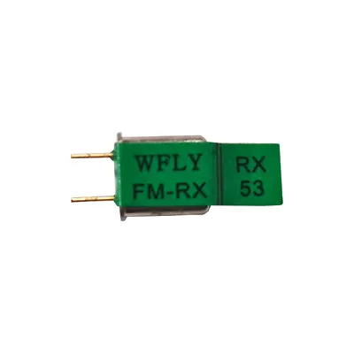 Wfly Receiver Micro Crystal 40MHz Dual Conversion FM RX53 40.695 • £5.01