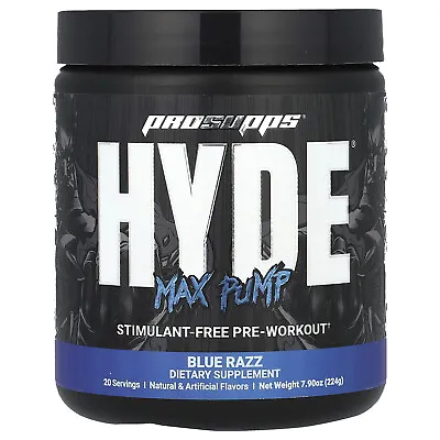 Hyde Max Pump Blue Razz 7.9 Oz (224 G) • $27.08