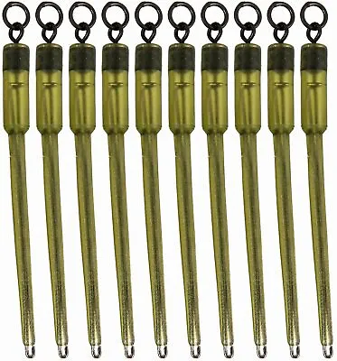 £7.25 • Buy 10 Translucent Green OR Brown Quick Change Solid PVA Bag Stems For Carp Fishing 