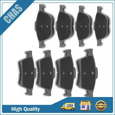 Front And Rear Ceramic Brake Pads For 2006 2007 2008 2009 2010 - 2013 Mazda 3 • $41.88