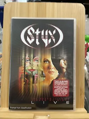 Styx The Grand Illusion Pieces Of Eight Live Music Dvd Region All Rare • $11.33