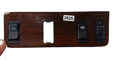 Mercedes-Benz W123 Centre Console Switch Wood Veneer Trim • $31.09