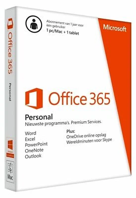 $99 • Buy Upgrade To Microsoft Office 365 Personal