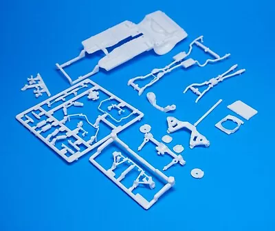 Revell 1990 Ford Mustang LX 5.0 Chassis Set W/Stock & Drag Parts 1/25 Scale • $6.99