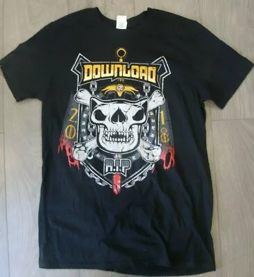 Download Festival T SHIRT Medium M 2018 Pearl Jam Metallica Machine Head Volbeat • $14.11