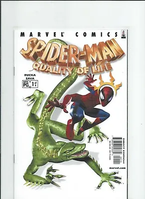 Marvel Comics Spider-Man Quality Of Life NM-/M 2002 • £4.01