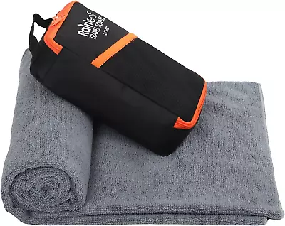 Rainleaf Microfiber Travel Towel Quick Dry Swimming Towel Ultra-CompactSuper Ab • $13.52