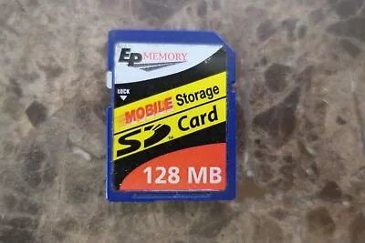 EP Memory 128MB MMC MultiMediaCard Multi Media Card Camera Memory GENUINE • $9.98