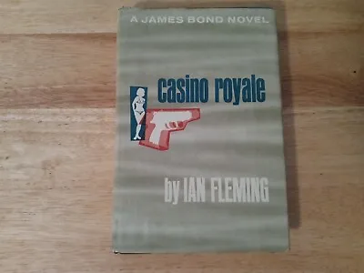 Casino Royale Ian Fleming 1953 Book Club Edition HC DJ James Bond • £18.14