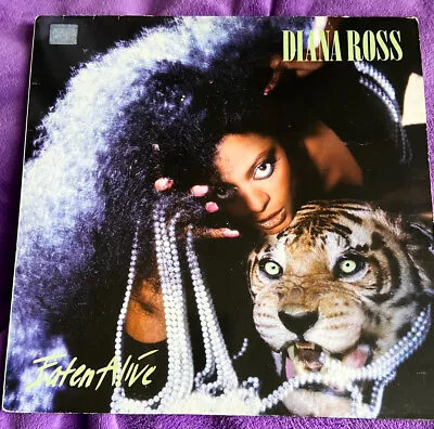 Diana Ross Eaten Alive 12” Vinyl Album • £9