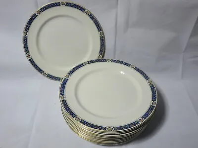 12 Vintage John Maddock England Royal Vitreous 9 3/4  Dinner Plates • $39.99