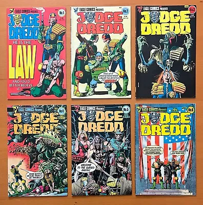 Judge Dredd #1 2 3 To 35 Complete Series (Eagle Comics 1983) FN - VF/NM Comics • $367.29