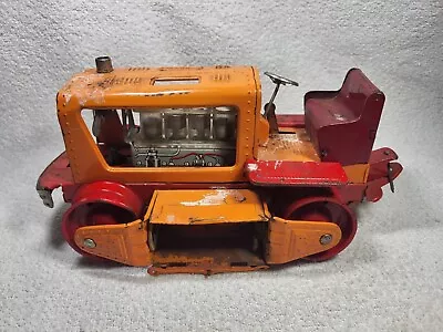 Vintage Tin Toy Piston Action Tractor Japan TN Nomura NON WORKING  • $39.99