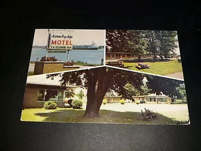 1960's Marine Bay Lodge 6000 M29 Marine City Michigan Postcard  • $3.20