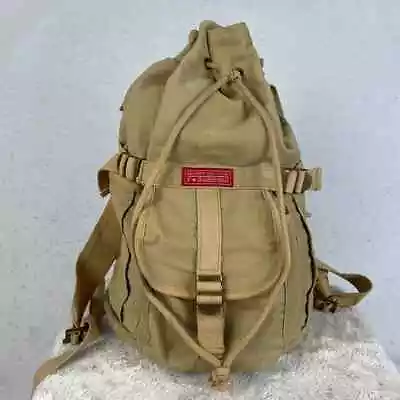 Authentic Collection F* G Military Style Canvas Backpack Rucksack  • $30