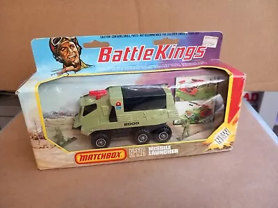 Vintage Matchbox Battle Kings K-111 Missile Launcher - Boxed • $41.03