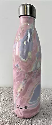 Swell Stainless Steel Water Bottle 25 FL OZ Steel Pink Abstract • $1.99